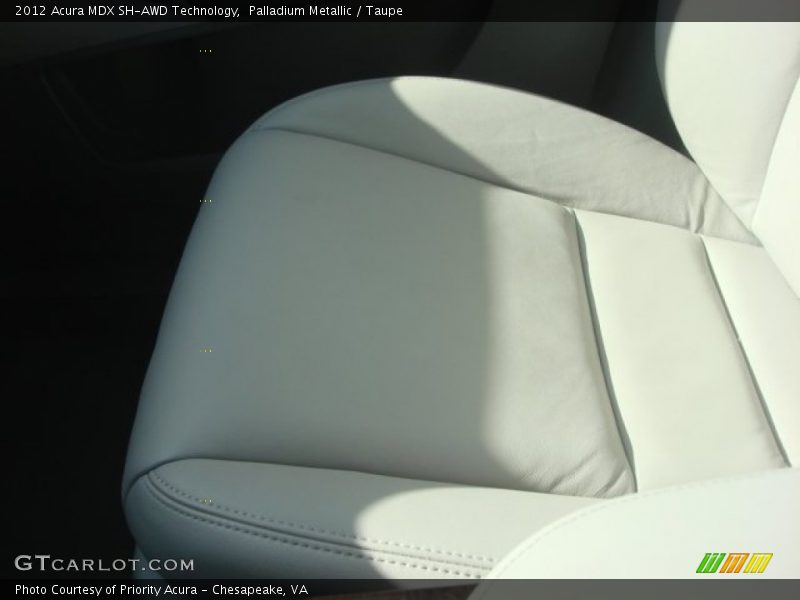 Palladium Metallic / Taupe 2012 Acura MDX SH-AWD Technology