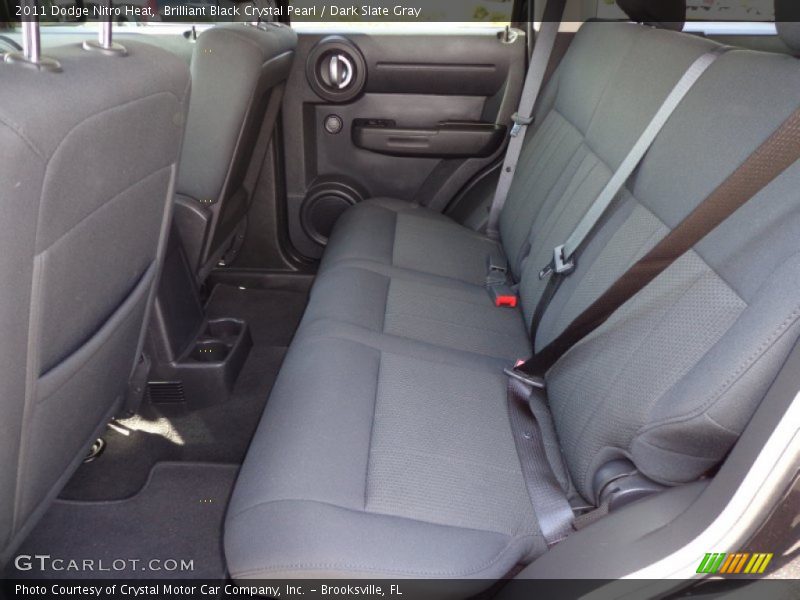 Brilliant Black Crystal Pearl / Dark Slate Gray 2011 Dodge Nitro Heat