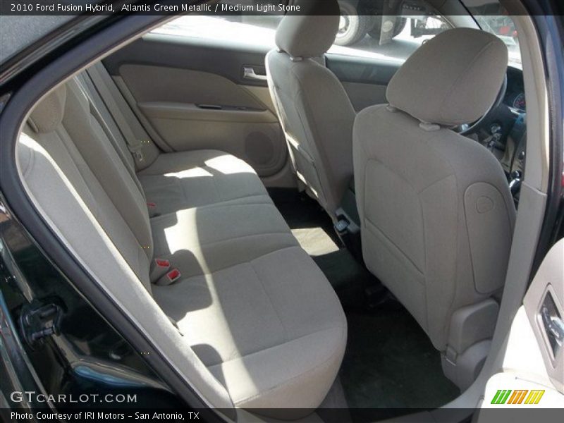 Rear Seat of 2010 Fusion Hybrid