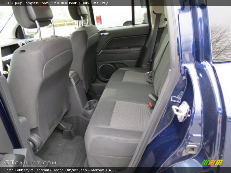 Rear Seat of 2014 Compass Sport