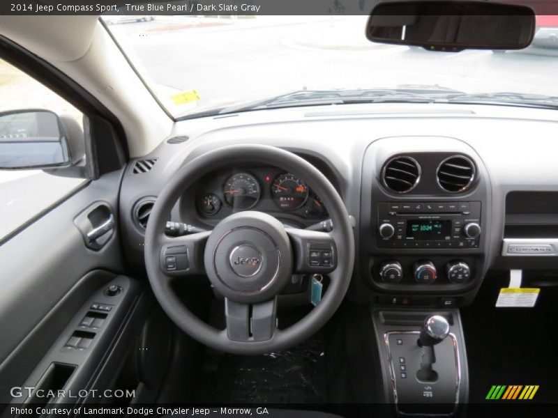 Dashboard of 2014 Compass Sport