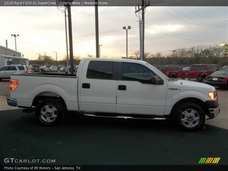 Oxford White / Medium Stone 2010 Ford F150 XL SuperCrew