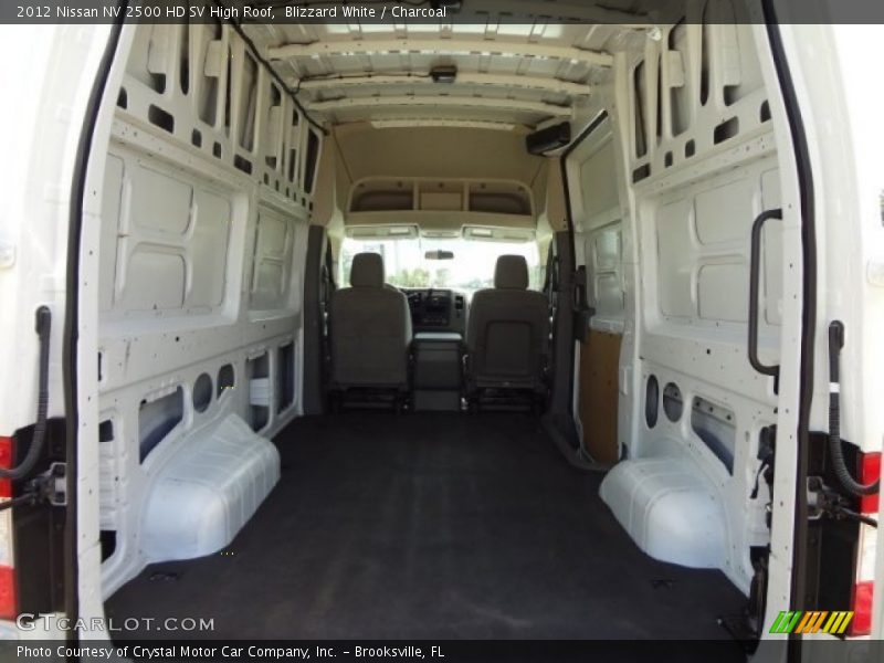 Blizzard White / Charcoal 2012 Nissan NV 2500 HD SV High Roof