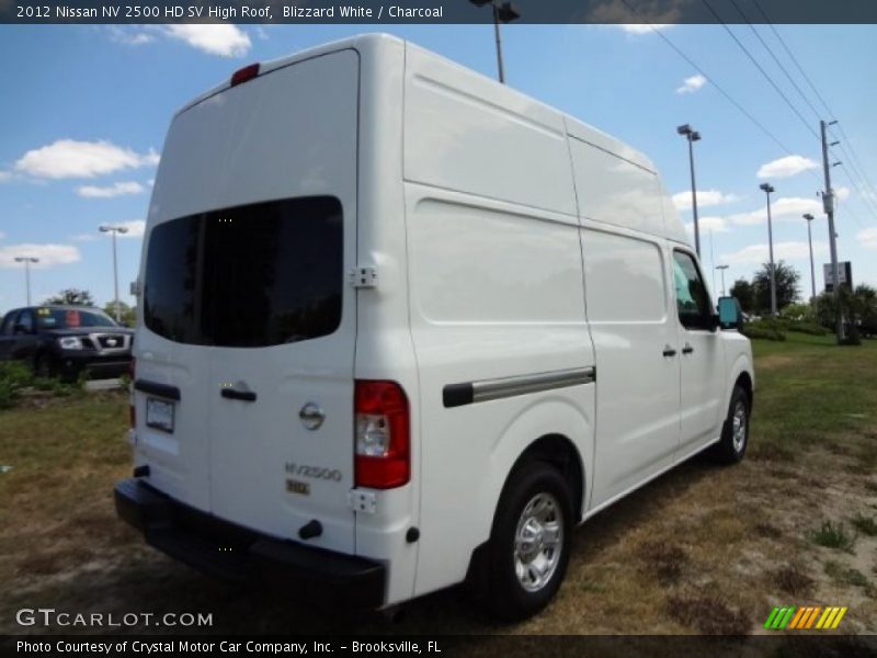 Blizzard White / Charcoal 2012 Nissan NV 2500 HD SV High Roof
