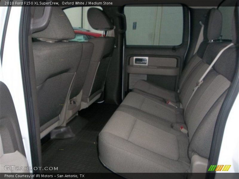 Oxford White / Medium Stone 2010 Ford F150 XL SuperCrew