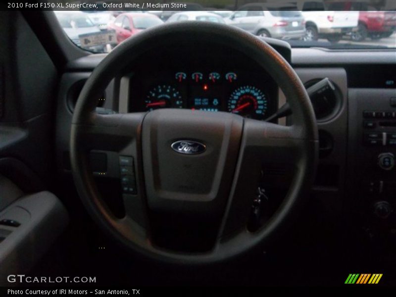 Oxford White / Medium Stone 2010 Ford F150 XL SuperCrew