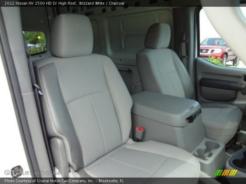 Blizzard White / Charcoal 2012 Nissan NV 2500 HD SV High Roof