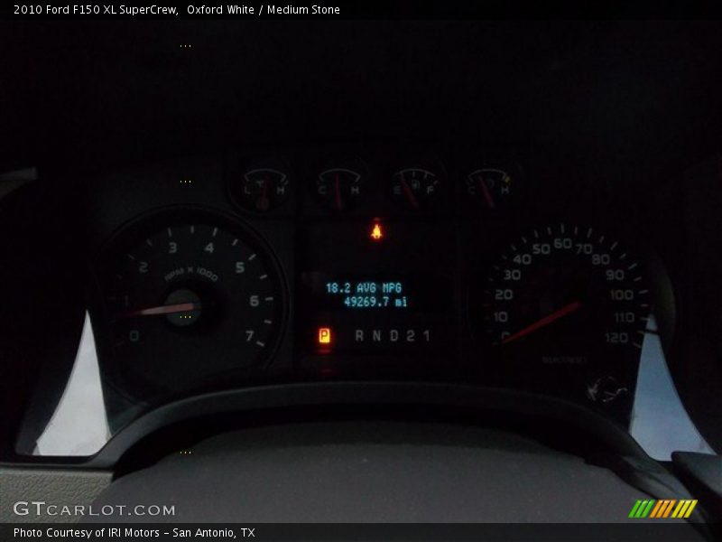 Oxford White / Medium Stone 2010 Ford F150 XL SuperCrew