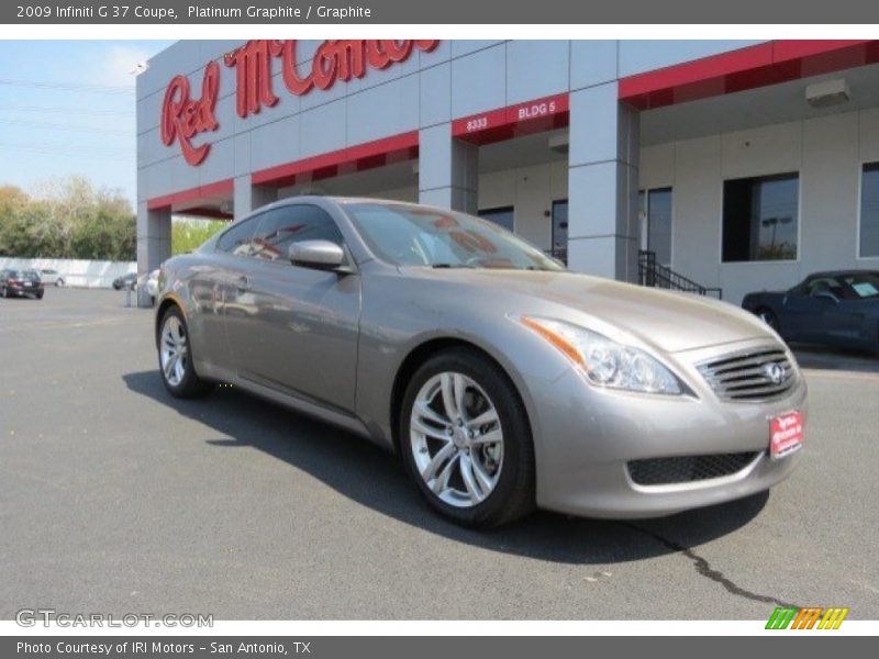 Platinum Graphite / Graphite 2009 Infiniti G 37 Coupe