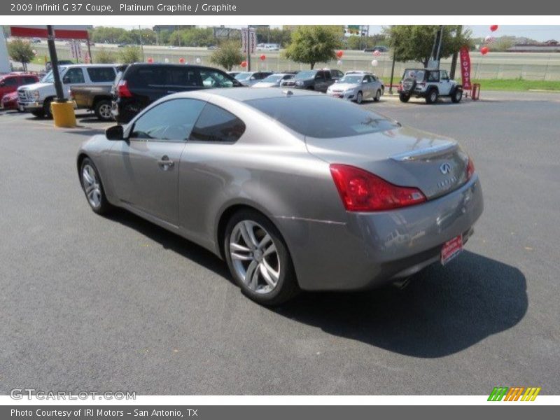 Platinum Graphite / Graphite 2009 Infiniti G 37 Coupe