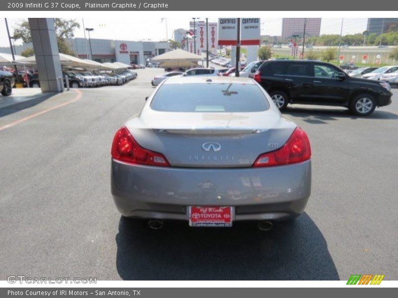 Platinum Graphite / Graphite 2009 Infiniti G 37 Coupe