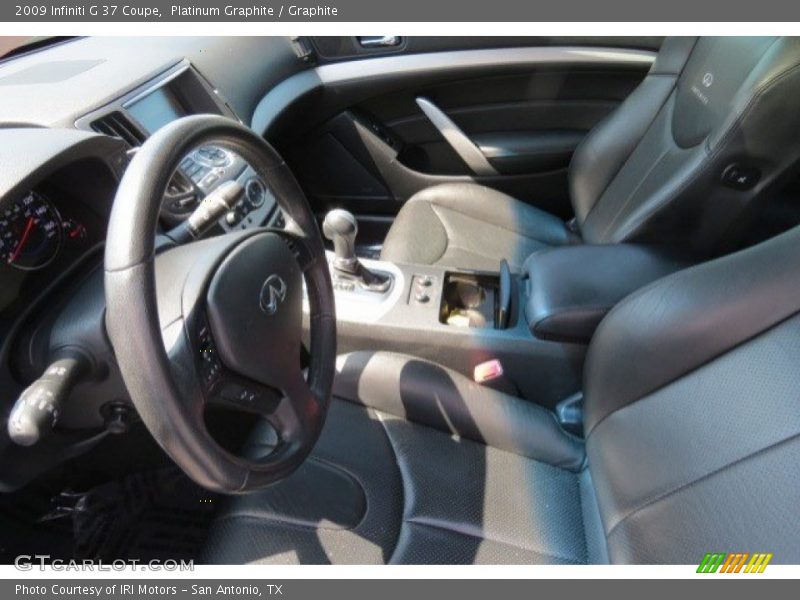 Platinum Graphite / Graphite 2009 Infiniti G 37 Coupe