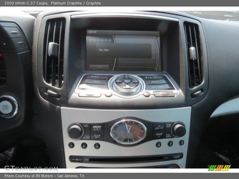 Platinum Graphite / Graphite 2009 Infiniti G 37 Coupe