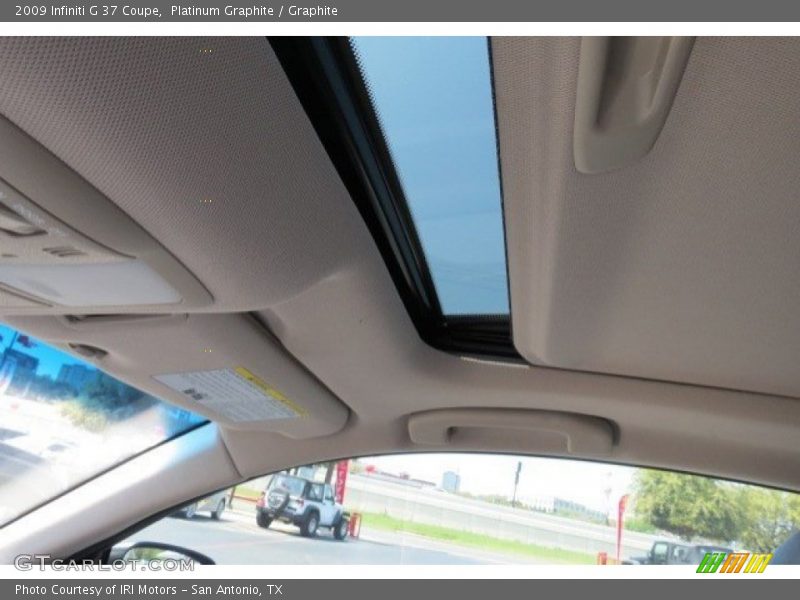 Platinum Graphite / Graphite 2009 Infiniti G 37 Coupe