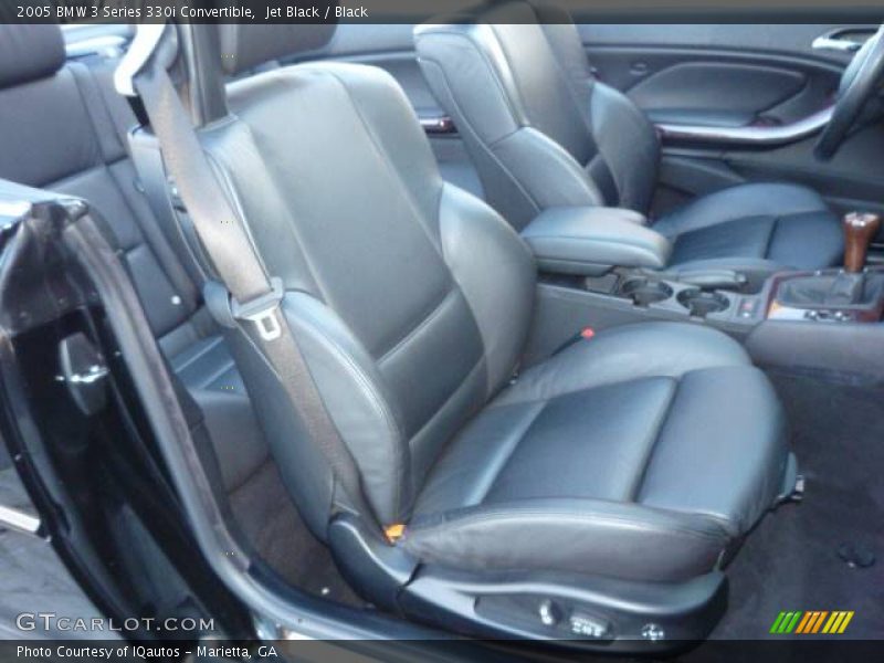 Jet Black / Black 2005 BMW 3 Series 330i Convertible