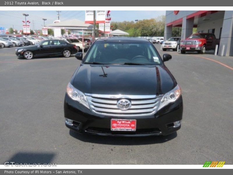 Black / Black 2012 Toyota Avalon