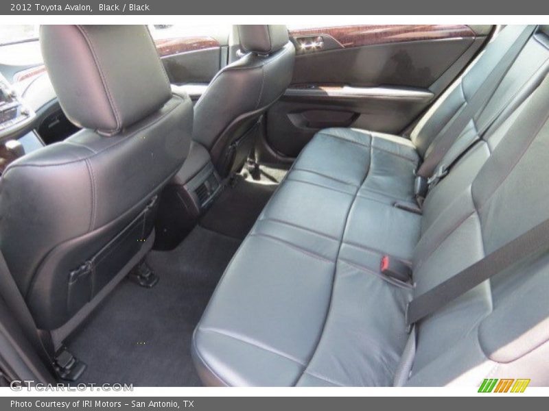 Black / Black 2012 Toyota Avalon