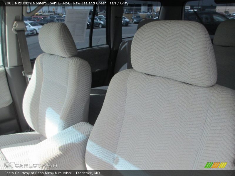 New Zealand Green Pearl / Gray 2001 Mitsubishi Montero Sport LS 4x4