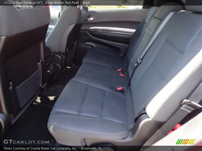Deep Molten Red Pearl / Black 2012 Dodge Durango SXT