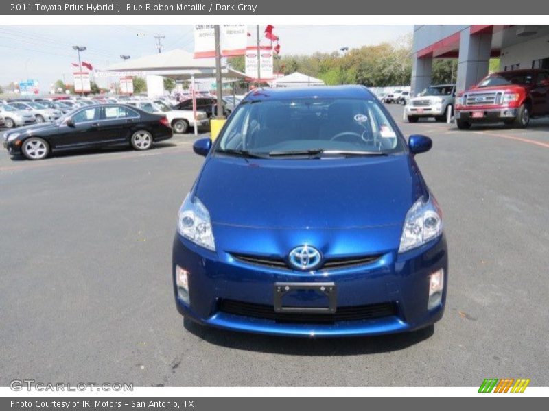 Blue Ribbon Metallic / Dark Gray 2011 Toyota Prius Hybrid I