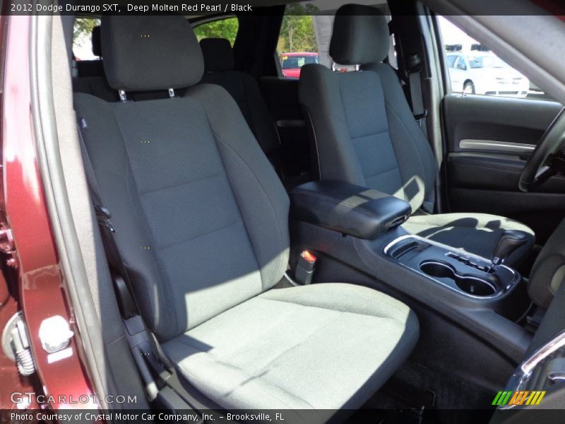 Deep Molten Red Pearl / Black 2012 Dodge Durango SXT