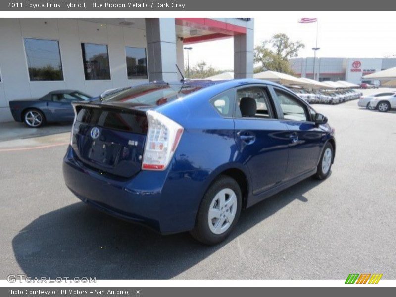 Blue Ribbon Metallic / Dark Gray 2011 Toyota Prius Hybrid I