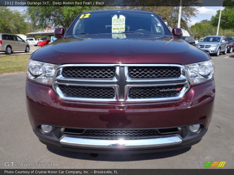  2012 Durango SXT Deep Molten Red Pearl