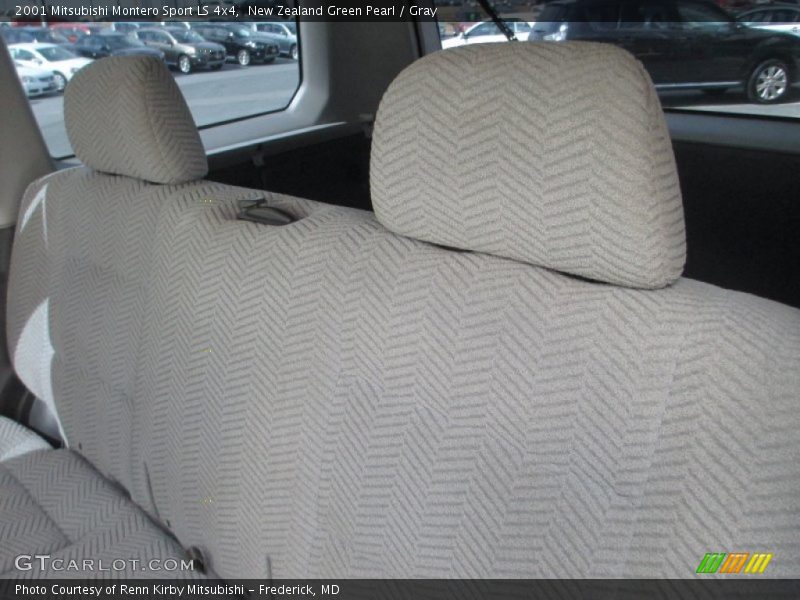 New Zealand Green Pearl / Gray 2001 Mitsubishi Montero Sport LS 4x4