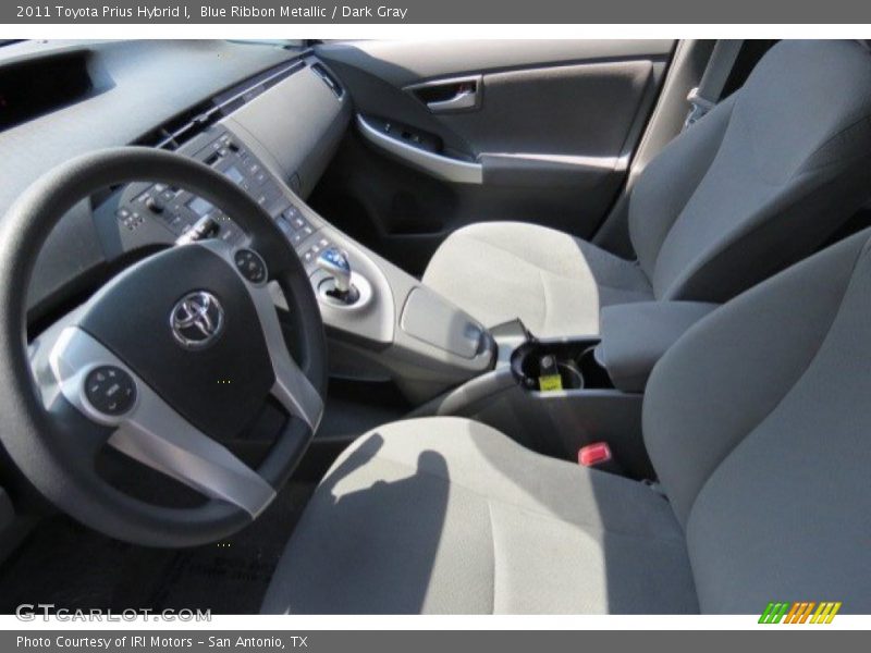 Blue Ribbon Metallic / Dark Gray 2011 Toyota Prius Hybrid I