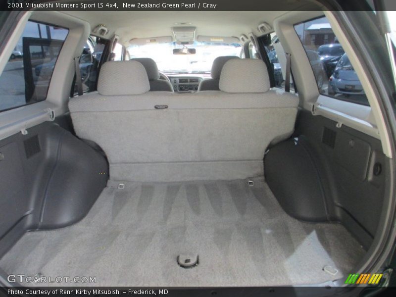 New Zealand Green Pearl / Gray 2001 Mitsubishi Montero Sport LS 4x4