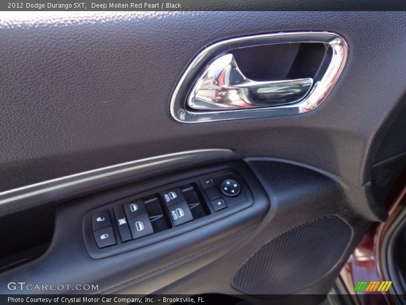 Deep Molten Red Pearl / Black 2012 Dodge Durango SXT