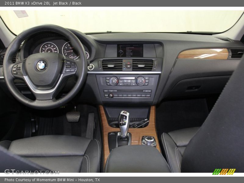 Jet Black / Black 2011 BMW X3 xDrive 28i
