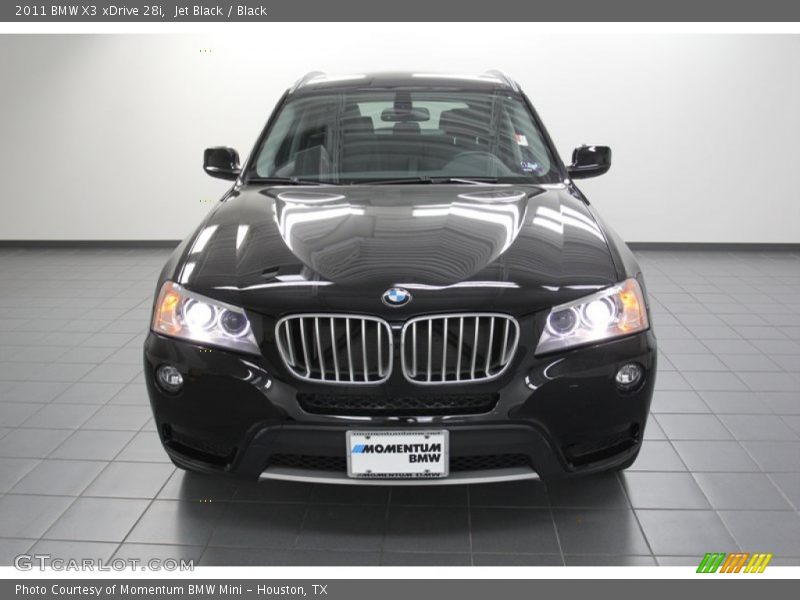 Jet Black / Black 2011 BMW X3 xDrive 28i