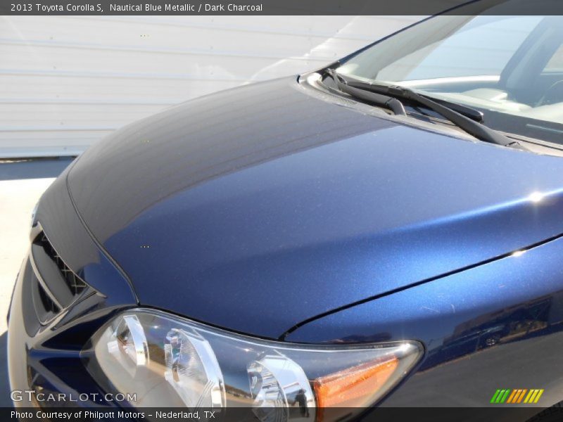 Nautical Blue Metallic / Dark Charcoal 2013 Toyota Corolla S