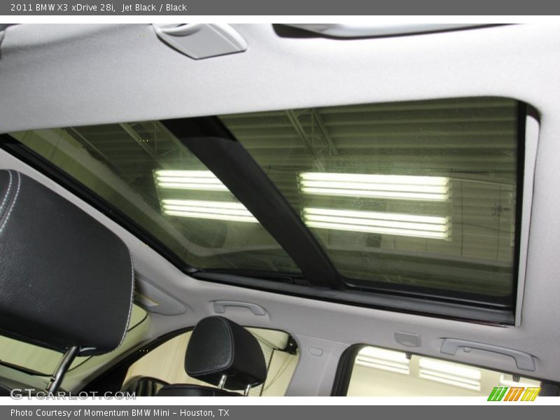Jet Black / Black 2011 BMW X3 xDrive 28i