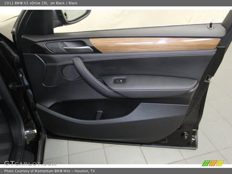 Jet Black / Black 2011 BMW X3 xDrive 28i