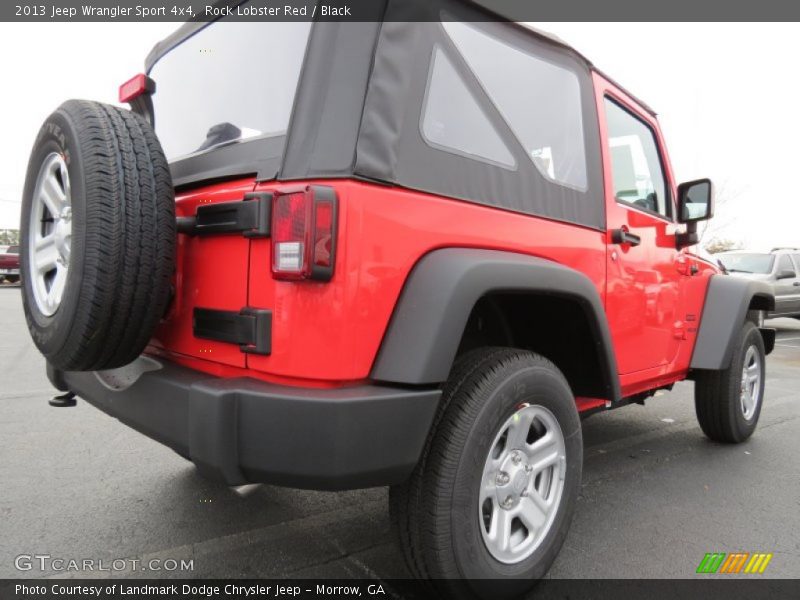 Rock Lobster Red / Black 2013 Jeep Wrangler Sport 4x4