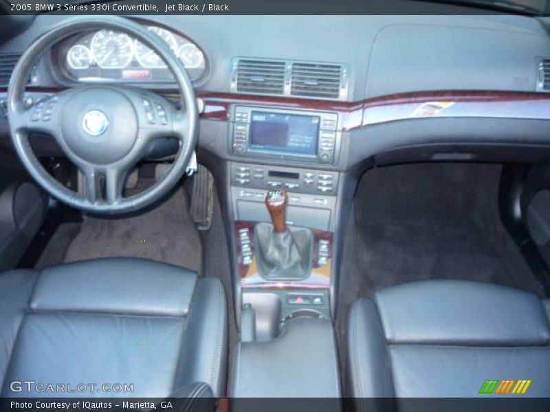 Jet Black / Black 2005 BMW 3 Series 330i Convertible