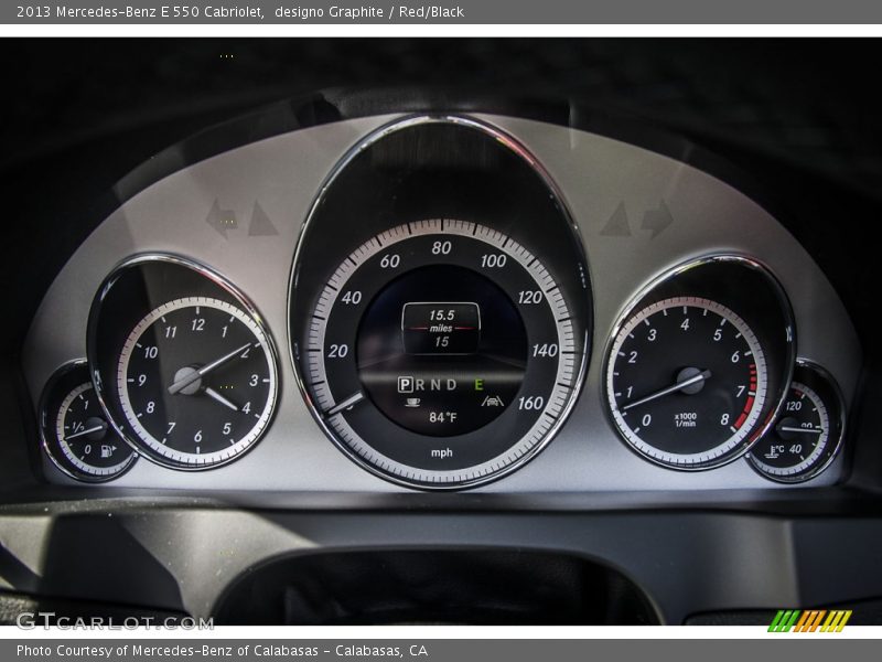  2013 E 550 Cabriolet 550 Cabriolet Gauges