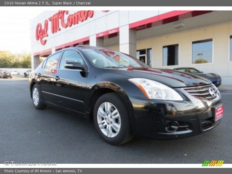 Super Black / Charcoal 2010 Nissan Altima 2.5 SL