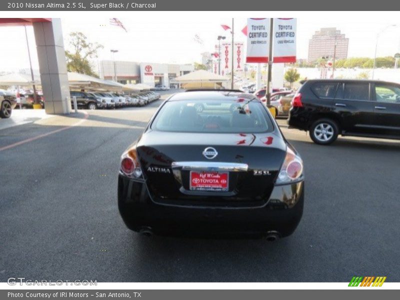 Super Black / Charcoal 2010 Nissan Altima 2.5 SL