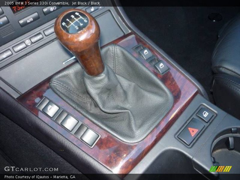 Jet Black / Black 2005 BMW 3 Series 330i Convertible