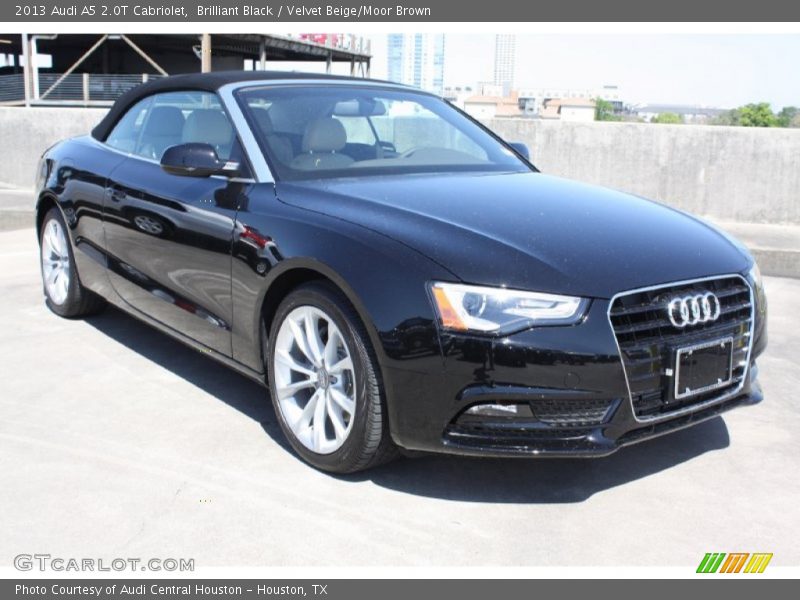 Front 3/4 View of 2013 A5 2.0T Cabriolet