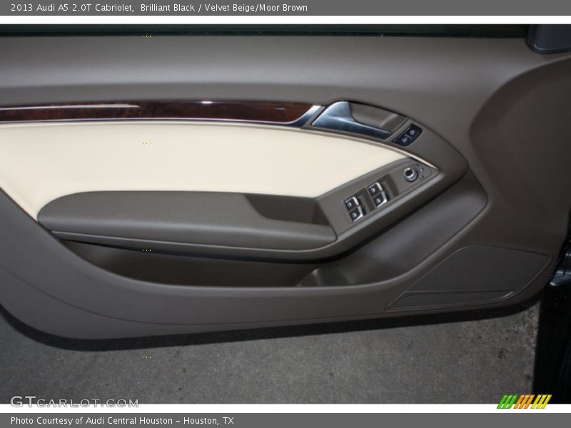 Brilliant Black / Velvet Beige/Moor Brown 2013 Audi A5 2.0T Cabriolet