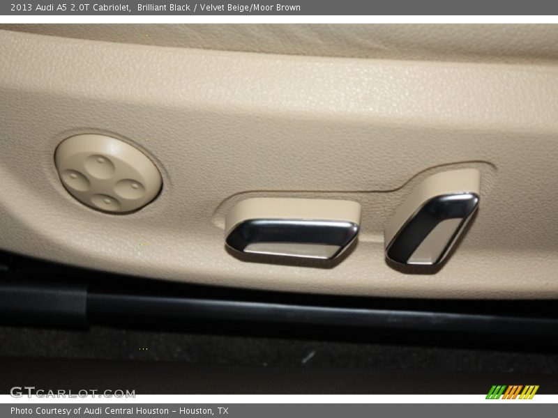 Brilliant Black / Velvet Beige/Moor Brown 2013 Audi A5 2.0T Cabriolet