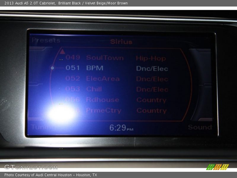 Brilliant Black / Velvet Beige/Moor Brown 2013 Audi A5 2.0T Cabriolet