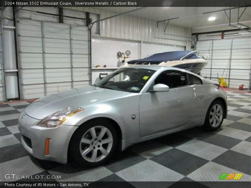 Silverstone Metallic / Carbon Black 2004 Nissan 350Z Enthusiast Coupe