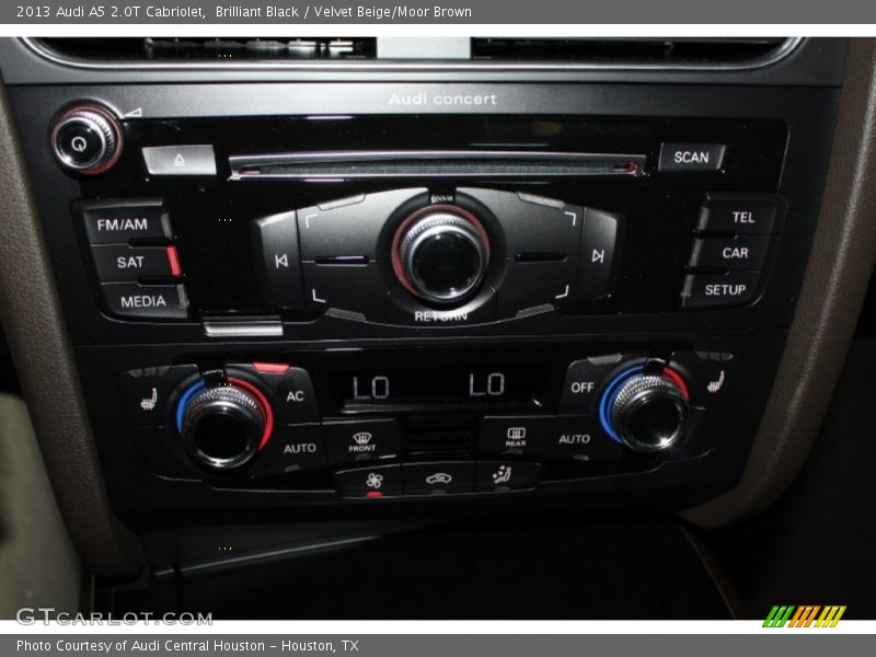Brilliant Black / Velvet Beige/Moor Brown 2013 Audi A5 2.0T Cabriolet