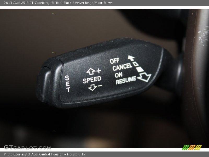 Brilliant Black / Velvet Beige/Moor Brown 2013 Audi A5 2.0T Cabriolet