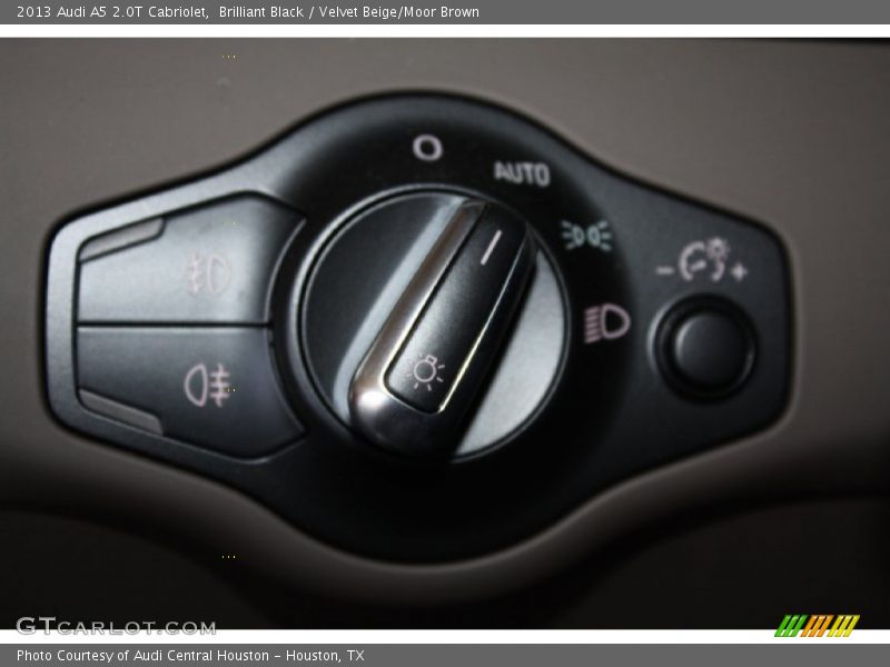 Brilliant Black / Velvet Beige/Moor Brown 2013 Audi A5 2.0T Cabriolet